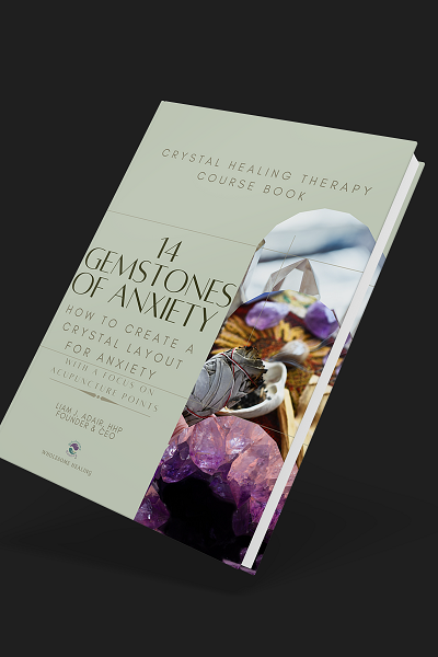 Crystal Healing Therapy of Wholesome Healing: 14 Gemstones of Anxiety book cover