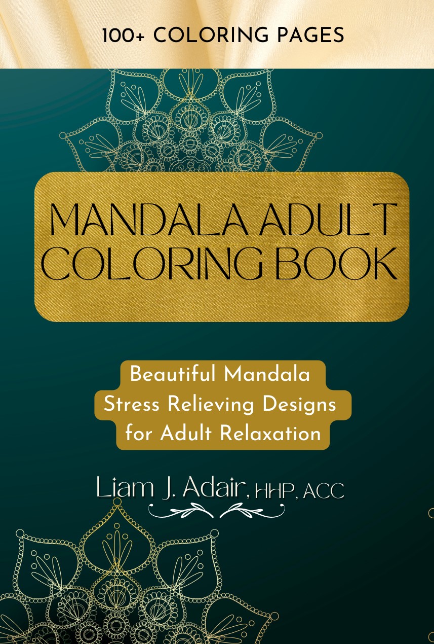 Mandala Adult Coloring Book book cover