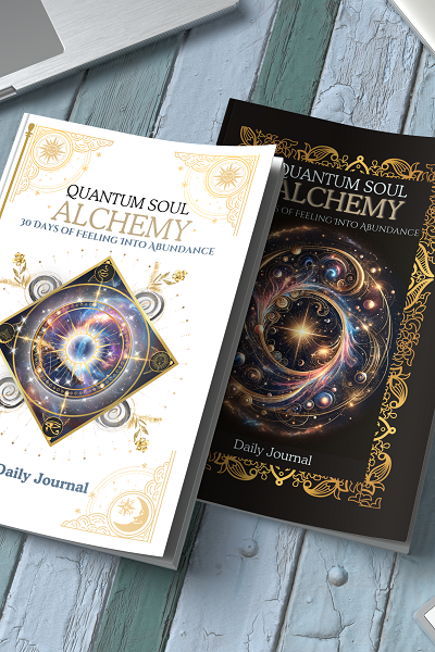 Quantum Soul Alchemy 30 Day Manifestation Challenge Workbook book cover